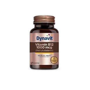 Dynavit Vitamin B12 1000 Mcg 100 Tablet