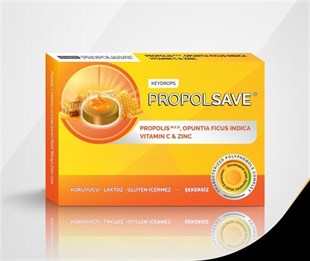 Keydrops Propolsave Vitamin C & Çinko 12 Pastil
