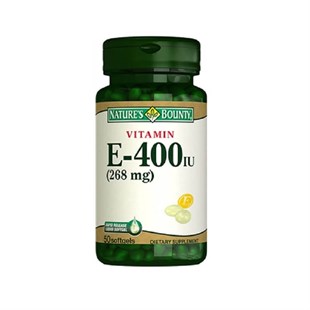 Nature's Bounty Vitamin E-400 IU 50 Yumuşak Kapsül