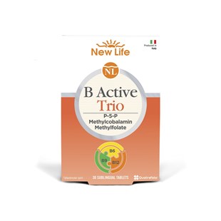 New Life B Active Trio 30 Dilaltı Tablet