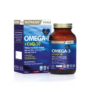 Nutraxin Omega-3 + CoQ-10 60 Softjel