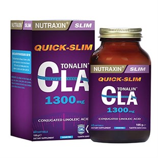 Nutraxin Quick Slim Tonalin Cla 1300 mg 60 Kapsül