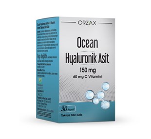 Ocean Hyaluronik Asit 150 mg 30 Kapsül