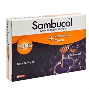 Sambucol Plus Ballı Pastil
