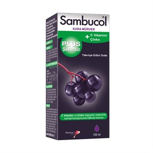 Sambucol Plus Şekersiz 120 ml