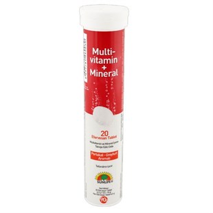 Sunlife Multi-Vitamin + Mineral 20 Efervesan Tablet