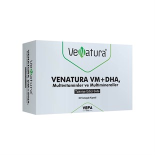VeNatura VM+DHA Multivitamin ve Multimineral 30 Kapsül